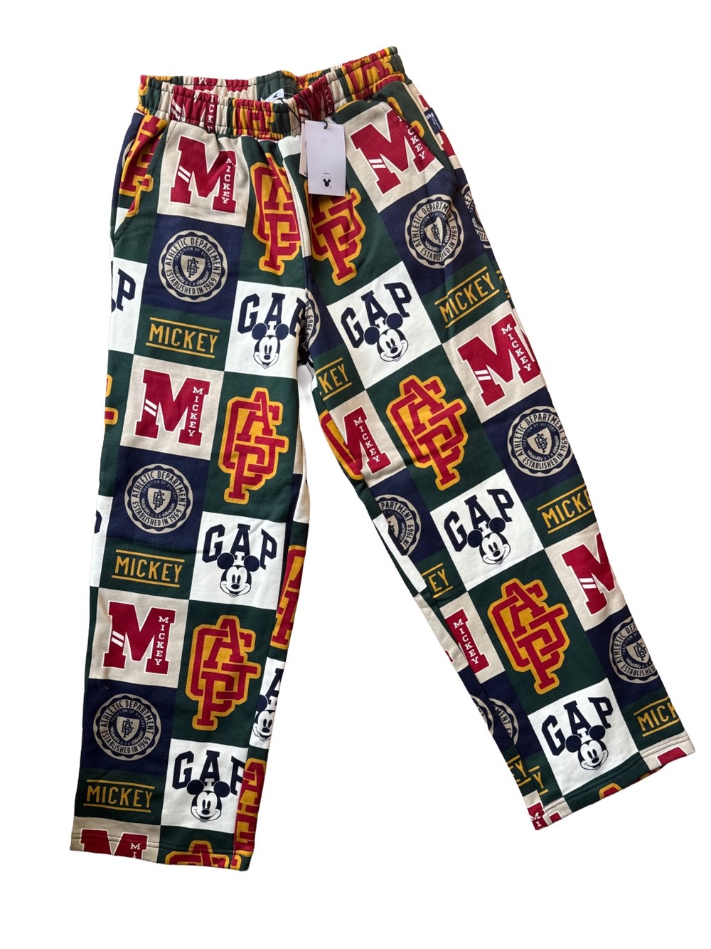NWT Gap x Disney Logo Baggy Sweatpants